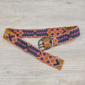 Colorful Patterned Women's Belt